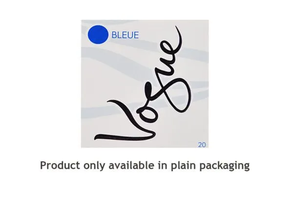 Vogue Compact Bleue Cigarettes