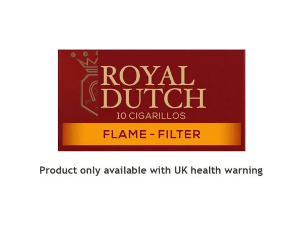 Royal Dutch Flame Filter Cigars - 10 Pack