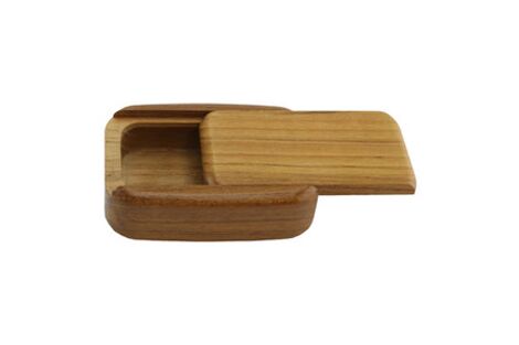 Wooden Snuff Box Light Wood