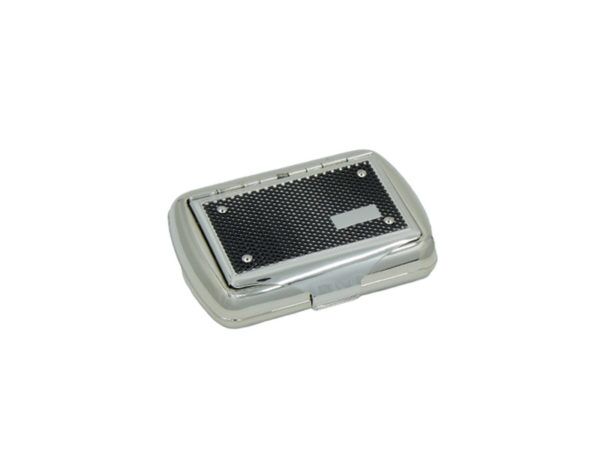 Chrome & Mesh Deluxe Handroll Tobacco Tin