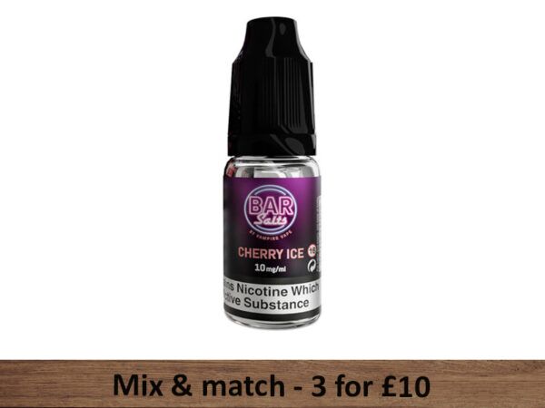 Cherry Ice Bar Salts E-liquid - Vampire Vape