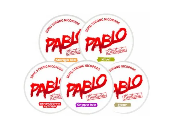 Pablo Exclusive Nicotine Pouches - Various Flavours