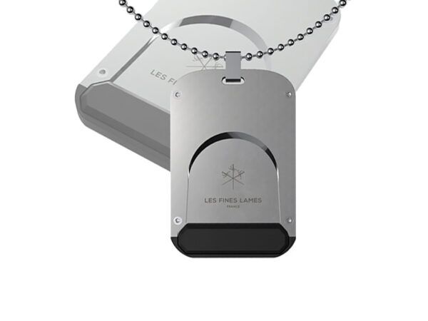 Les Fines Lames Le Tag Double Blade Cigar Cutter - Black