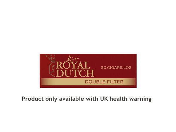 Royal Dutch Mini Double Filter Cigarillos - 20 Pack