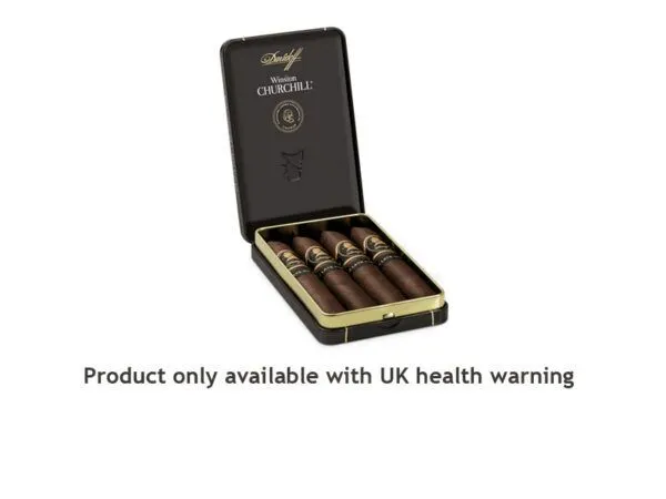 Davidoff Winston Churchill The Late Hour Belicoso Cigars - 4 Pack