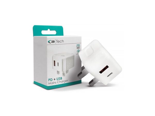 Vibe C3 PD & USB C Mains Charger