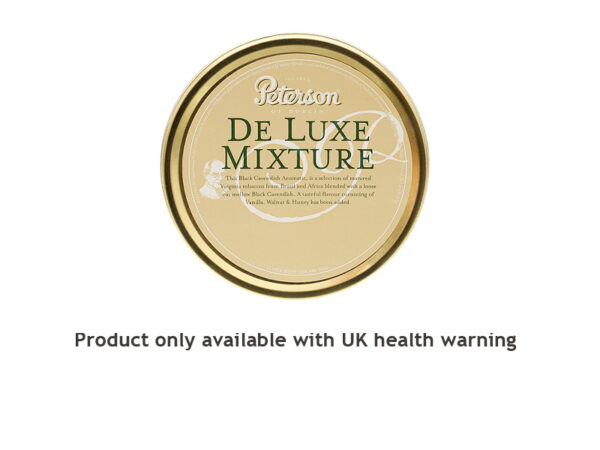Peterson De Luxe Mixture Pipe Tobacco 50g