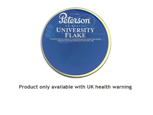 Peterson University Flake Pipe Tobacco 50g