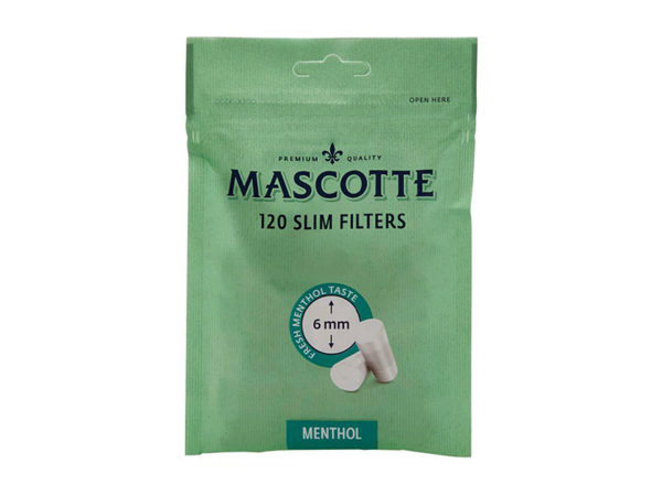 Mascotte Bag Menthol Slim Filter Tips