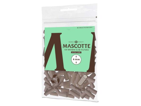 Mascotte Bag Unbleached Slim Extra Long Filter Tips