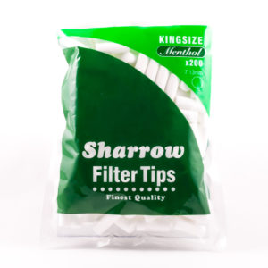 Sharrow Menthol King Size Filter Tips