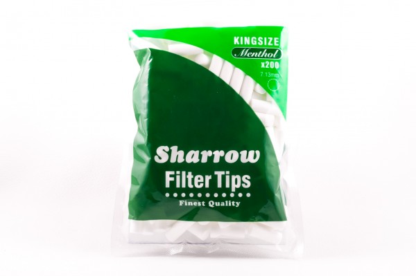 Sharrow Menthol King Size Filter Tips