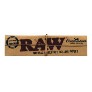 Raw Connoisseur King Size Rolling Papers With Tips