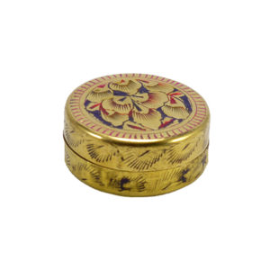 Brass-Round-Snuff-Tin