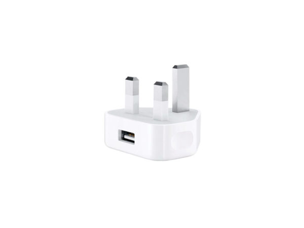 UK Mains USB Adaptor 1 Amp