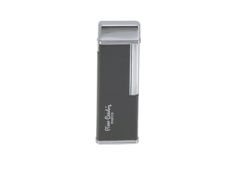 Accendino Elettrico Pierre Cardin Gunmetal Con Incisione Personalizzata - Ricaricabile USB, Regalo Unico