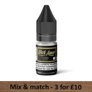 Contra Nic Salts E Liquid Wick Liquor