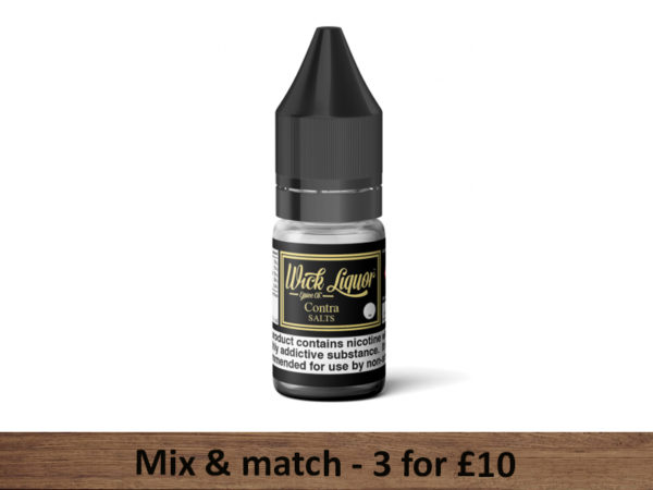 Contra Nic Salts E Liquid Wick Liquor