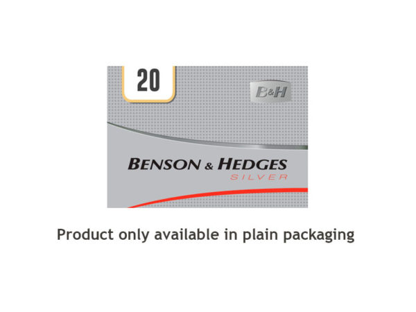 Benson & Hedges Silver Cigarettes