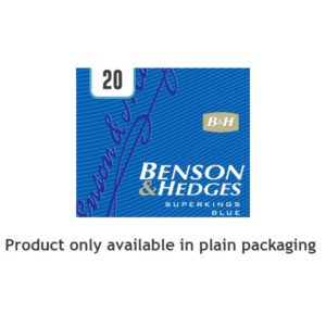 Benson & Hedges Superkings Blue Cigarettes