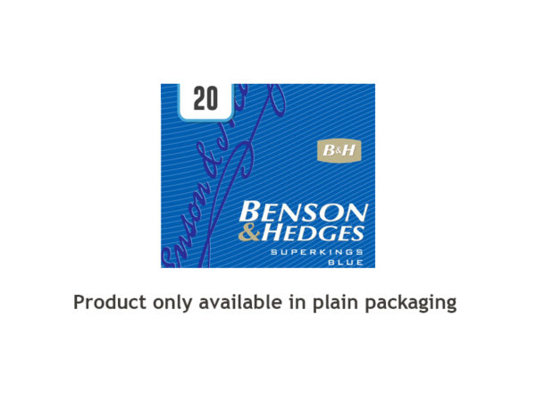 Benson & Hedges Superkings Blue Cigarettes