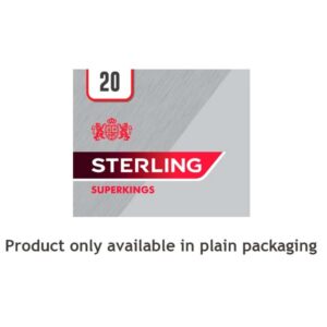 Sterling Superkings Original Red Cigarettes