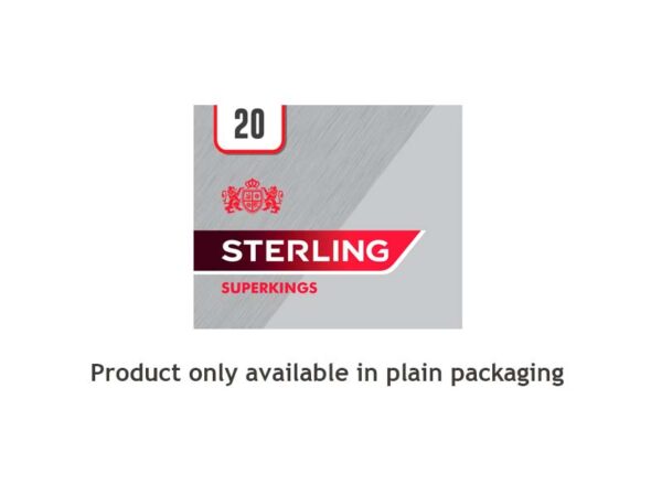 Sterling Superkings Original Red Cigarettes