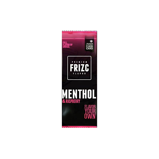 tobacco flavor cards Menthol & Raspberry Tobacco Flavour Card