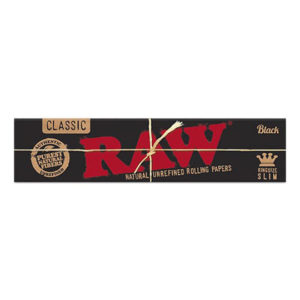 Raw Black Kingsize Slim Rolling Papers