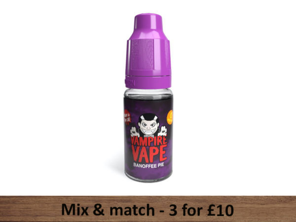 Banoffee Pie E-liquid - Vampire Vape