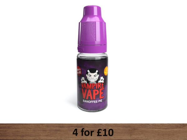 Banoffee Pie E-liquid - Vampire Vape