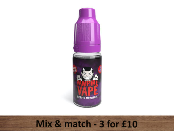 Berry Menthol E-liquid - Vampire Vape