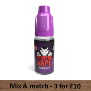 Black Jack E-liquid - Vampire Vape
