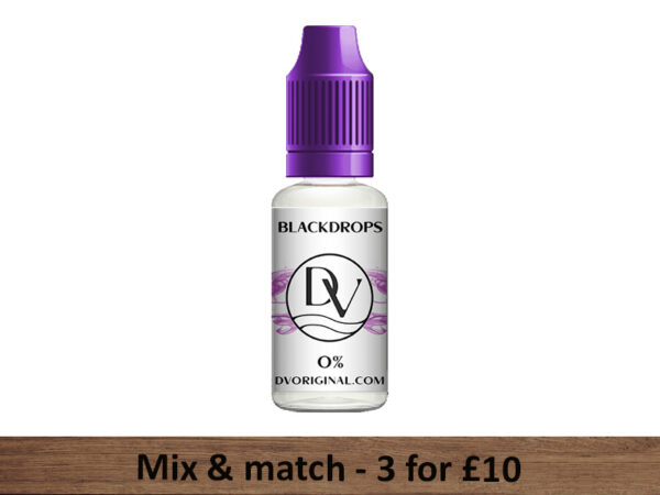 Blackdrops E-liquid - DV Original