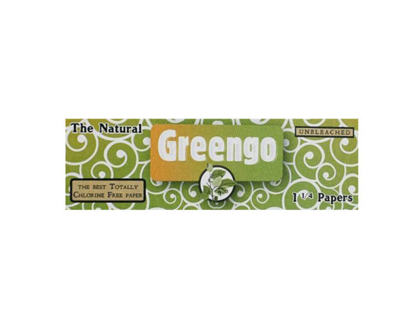 Greengo Unbleached 1 1/4 Rolling Papers