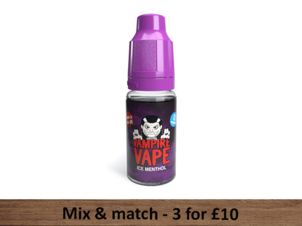 Ice Menthol E-liquid - Vampire Vape