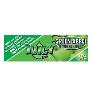 Juicy Jay's Green Apple 1 1/4 Rolling Papers