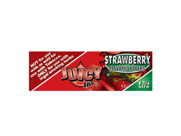 Juicy Jay's Strawberry 1 1/4 Rolling Papers