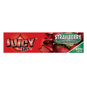 Juicy Jay's Strawberry King Size Slim Rolling Papers