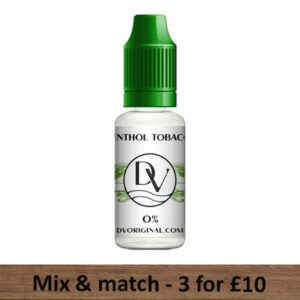 Menthol Tobacco E-liquid - DV Original
