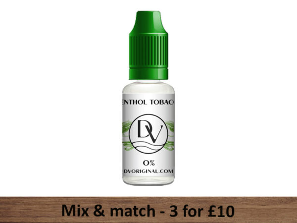 Menthol Tobacco E-liquid - DV Original