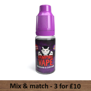 Rhubarb & Custard E-liquid - Vampire Vape