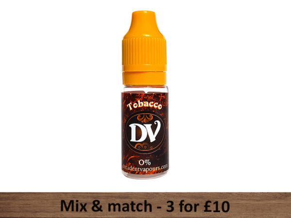 Tobacco E Liquid Decadent Vapours