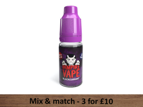 Blackcurrant E-liquid - Vampire Vape