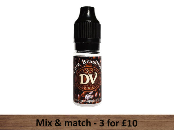 Café Brasiliano E Liquid Decadent Vapours