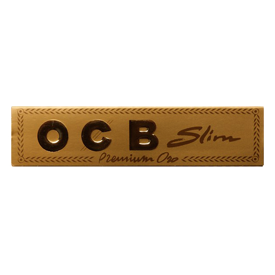 OCB Slim Premium Oro Paper King Size Gold