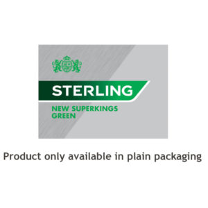 Sterling New Superkings Green Cigarettes