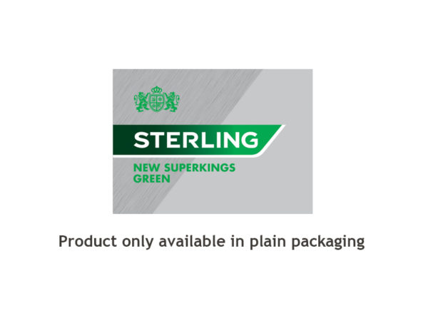Sterling New Superkings Green Cigarettes