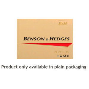 Benson & Hedges Gold 100s Cigarettes