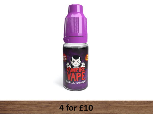 Vanilla Tobacco E-liquid - Vampire Vape